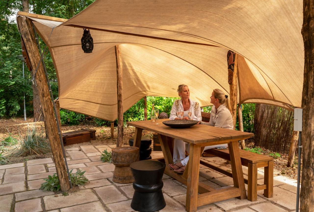 Zen-Bungalow No 4 Met Sauna En Hottub Rheezerveen Buitenkant foto